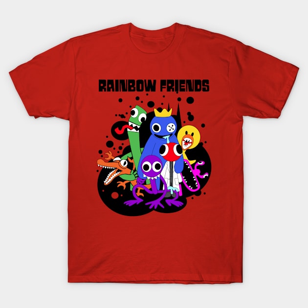 Rainbow Friends T-Shirt by ilrokery